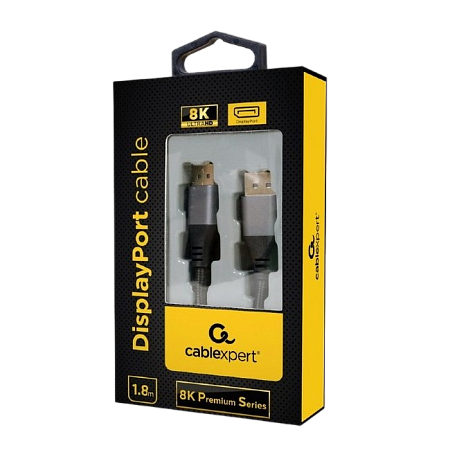 Cable  DP to DP   8K 1.8m Cablexpert, CC-DP8K-6