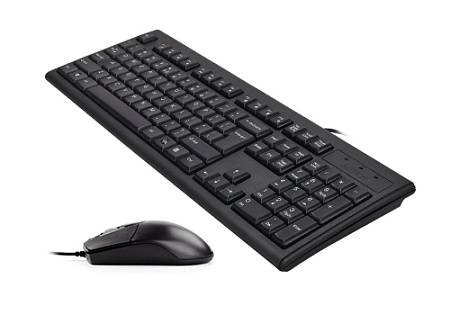 Keyboard & Mouse A4Tech KR-8372, Laser Engraving, Splash Proof, 1000 dpi, 3 buttons,Black, USB Keyboard & Mouse A4Tech KR-8372, Laser Engraving, Splash Proof, 1000 dpi, 3 buttons,Black, USB