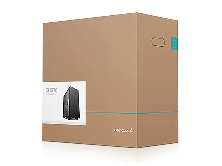 Case ATX Deepcool CH510, w/o PSU, 1x120mm, 2xUSB3.0, Tempered Glass, VGA & Headset holder, Dust Filt