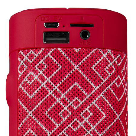 Speakers SVEN "PS-115" 10w, TWS, Red, Bluetooth, microSD, FM, AUX, Mic, 1800mA Speakers SVEN "PS-115" 10w, TWS, Red, Bluetooth, microSD, FM, AUX, Mic, 1800mA