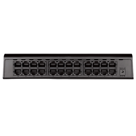 24-port 10/100Mbps Desktop Switch D-Link "DES-1024A/E1B", Plastic Case
