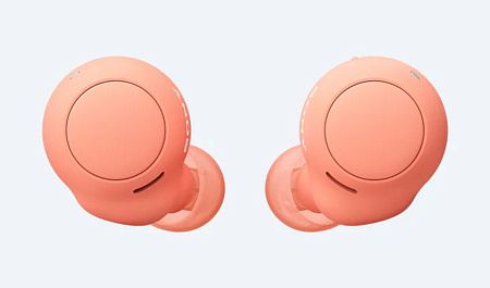 Bluetooth Earphones TWS  SONY  WF-C500D, Coral Orange