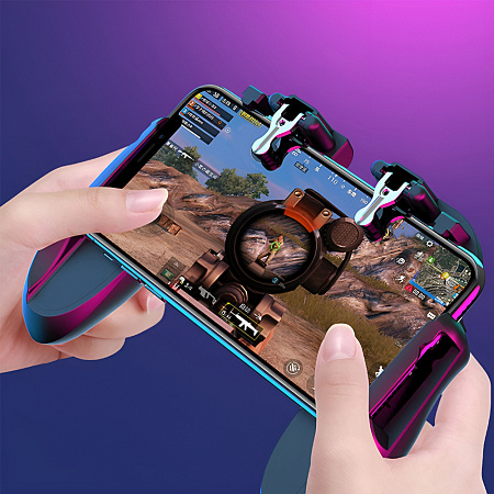 KAKU KSC-651 Mobile Gaming Cooling Gamepad with Heat Dissipation, Black