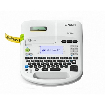 Ленточный принтер для маркировки Epson LW700, Белый