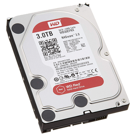 3.5" HDD  3.0TB-SATA-64MB Western Digital "Red Plus (WD30EFRX)", NAS, CMR