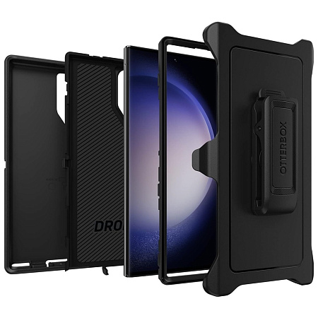 OtterBox Case for Samsung S23 Ultra Defender DROP+, Black OtterBox Case for Samsung S23 Ultra Defender DROP+, Black