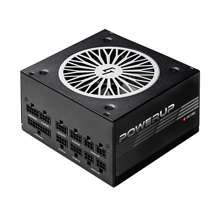 Power Supply ATX 750W Chieftec PowerUP GPX-750FC, 80+ Gold, 120mm, Active PFC, Full Bridge LLC + DC/