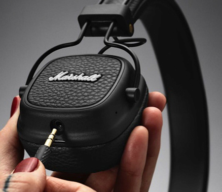 Marshall Major III Bluetooth Headphones - Black.