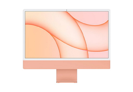 Моноблок Apple iMac A2438, M1 with 8-core CPU and 8-core GPU, 16ГБ/512Гб, macOS Big Sur, Оранжевый