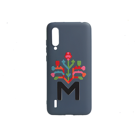 Helmet Case TPU Print Moldova Samsung A20S, Blue