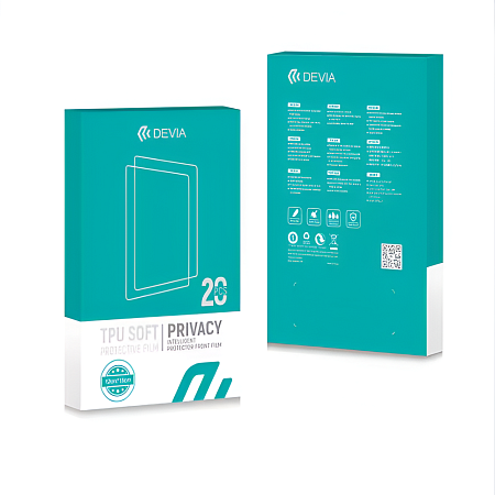 Devia Intelligent Tpu Soft Privacy Protector Front Film 0,18mm (20Pcs)