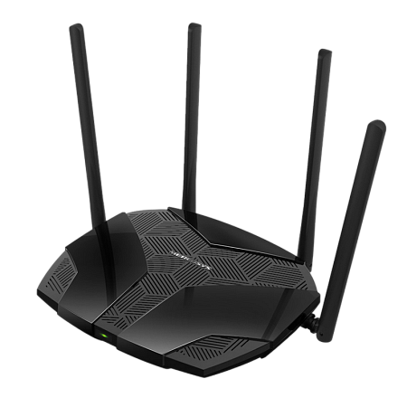 Wi-Fi 6 Dual Band Mercusys Router "MR80X", 3000Mbps, OFDMA, MU-MIMO, 3xGbit Ports Wi-Fi 6 Dual Band Mercusys Router "MR80X", 3000Mbps, OFDMA, MU-MIMO, 3xGbit Ports