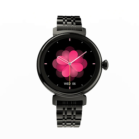 HiFuture Smart Watch Aura, Amoled, BT Calling, Black