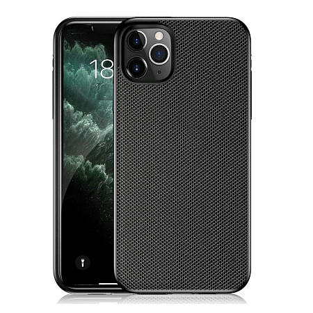 Helmet Case TPU Nylon Series iPhone 11 Pro, Black Helmet Case TPU Nylon Series iPhone 11 Pro, Black