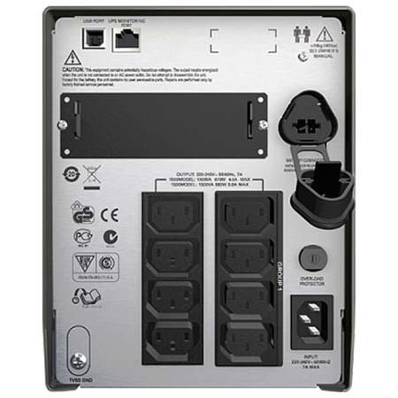 APC Smart-UPS SMT1000I, 1000VA LCD 230V