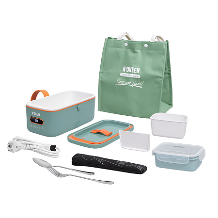 NOVEEN Multi Lunch Box MLB911 Xline 220-240 Volt,22,5x13x9,5 cm,Power 300 W Green