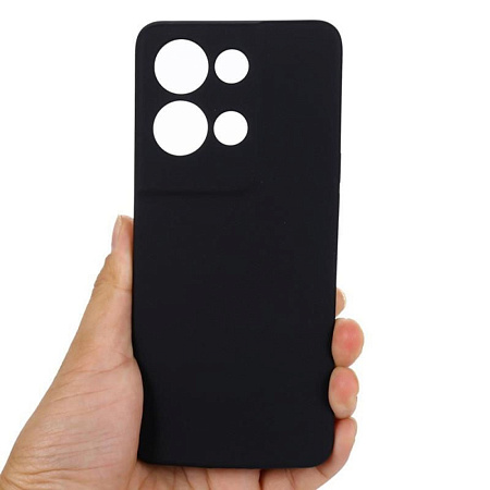 Oppo Case Liquid Silicone Oppo Reno 8 Pro, Black