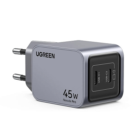 UGREEN Nexode GaN Pro Charger 2*Type-C 45W PD X707, Black