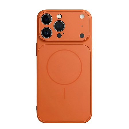AG Coning Case for iPhone 17 Pro MagSafe (Matte, Metal Camera Frame), Orange