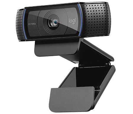 Camera Logitech C920 Pro,1080p/30 fps, 3/15 MP, FoV 78°, Autofocus, Stereo mic, 1.5m