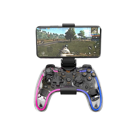 Wireless Gamepad Havit G180BT, Auto-fire turbo mode, 800mAh, RGB, 2.4Ghz/BT 5.0, PS4/Android/PC