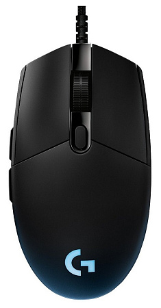 Gaming Mouse Logitech G Pro Hero, 100-25600 dpi, 6 buttons, 400IPS, 40G, 85g, 1000Hz, Ambidextrous, 