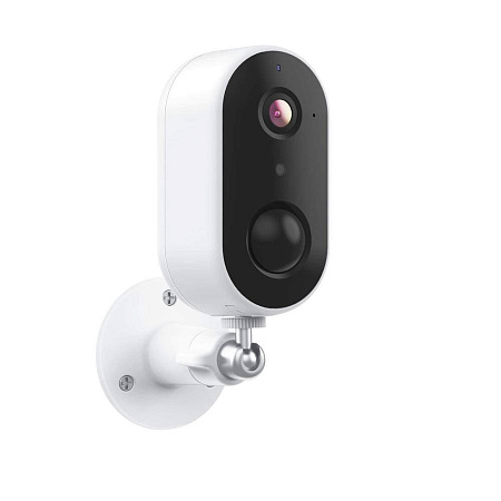 LaxiHub 1080p Wi-Fi Outdoor Battery Camera W1 + MicroSD Card 32GB