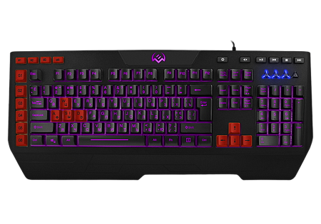 Клавиатура SVEN KB-G9600, Проводное, Чёрный
