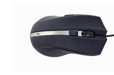 Mouse Gembird MUS-GU-02, Laser, 800-2400 dpi, 6 buttons, Ambidextrous, Black, USB
