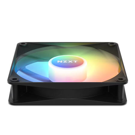 PC Case Fan NZXT F120 RGB Core, 120x120x26mm, 8 LEDs,33.8dB, 78.86CFM, 500-1800RPM, FDB, 4 Pin, Blac