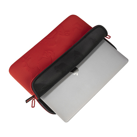 Tucano Sleeve Rilievo up to 15.0" Chickens, Orange Tucano Sleeve Rilievo up to 15.0" Chickens, Orange