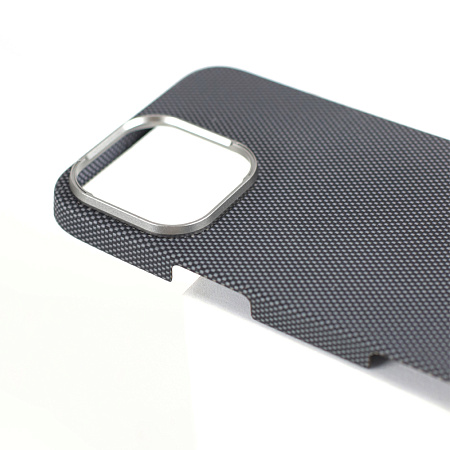 VANTA Case Carbon Ring Plain 600D Magsafe for iPhone 16, Plain White VANTA Case Carbon Ring Plain 600D Magsafe for iPhone 16, Plain White