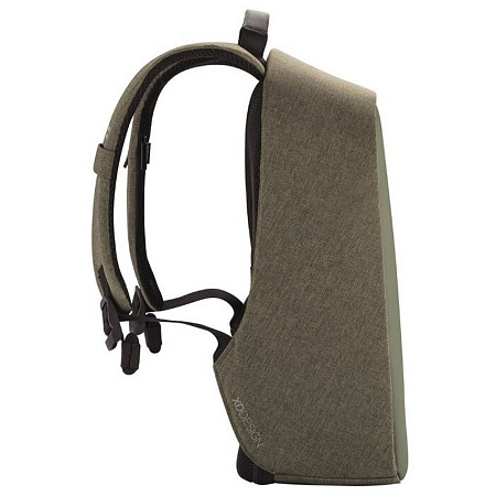 Backpack Bobby Hero Regular, anti-theft, P705.297 for Laptop 15.6" & City Bags, Green