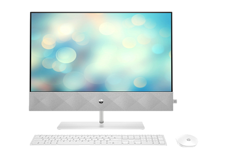 HP AIO Pavilion 24 Silver  (23.8" FHD IPS Ryzen 3 5300U 2.6-3.8GHz, 8GB, 256GB, FreeDOS)
