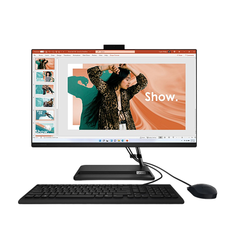 Lenovo AIO IdeaCentre 3 27IAP7 Black (27" FHD IPS Core i3-1215U 1.2-4.4GHz, 8GB, 512GB, No OS)