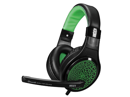 MARVO "H8323", Gaming Headset, Microphone, 40mm driver unit, Volume control, Adjustable headband, 2x