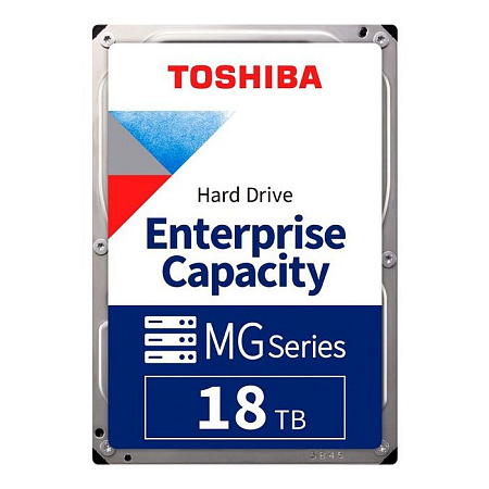 3.5" HDD 18.0TB-SATA- 512MB  Toshiba Cloud-Scale Capacity (MG09ACA18TE), Enterprise, CMR, 7200rpm, 2