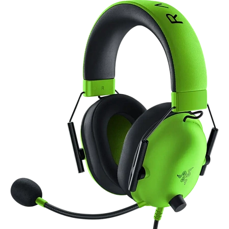Игровая Гарнитура Razer BlackShark V2 X, Проводной аналоговый, Зелёный Игровая Гарнитура Razer BlackShark V2 X, Проводной аналоговый, Зелёный