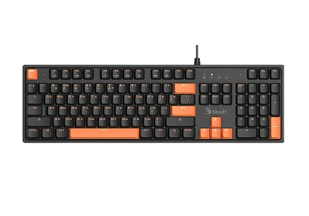 Клавиатура Bloody S510, Проводное, Чёрный