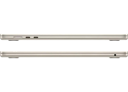 Ноутбук 15,3" Apple MacBook Air A2941, Starlight, M2 with 8-core CPU and 10-core GPU, 16Гб/512Гб, macOS Ventura
