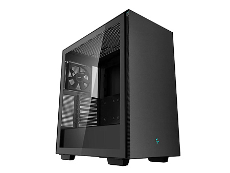 Case ATX Deepcool CH510, w/o PSU, 1x120mm, 2xUSB3.0, Tempered Glass, VGA & Headset holder, Dust Filt