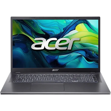 Ноутбук 17,3" Acer Aspire 17 A17-51M, Steel Gray, Intel Core 7 150U, 16Гб/512Гб, Linux eShell