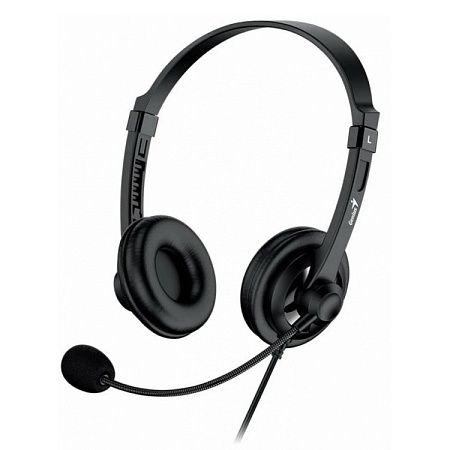 Headset Genius HS-230U, Mic, 50-25kHz, 32 Ohm,108d, 98g., 1.8m, Volume control, USB Headset Genius HS-230U, Mic, 50-25kHz, 32 Ohm,108d, 98g., 1.8m, Volume control, USB