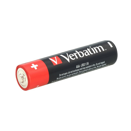 Verbatim Batteries AAA Alkaline 4 pcs Blister Verbatim Batteries AAA Alkaline 4 pcs Blister