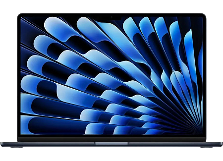 Ноутбук 15,3" Apple MacBook Air A2941, Midnight, M2 with 8-core CPU and 10-core GPU, 16Гб/512Гб, macOS Ventura