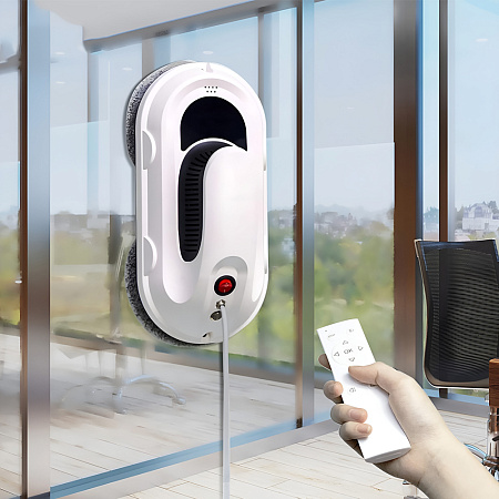 Chovery Window Cleaning Robot Ultrasonic Spray 300x205x145mm, White