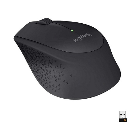Wireless Mouse Logitech M330 Silent Plus, 1000 dpi, 3 buttons, Ergonomic, 78g., 1xAA, 2,4Ghz, Black Wireless Mouse Logitech M330 Silent Plus, 1000 dpi, 3 buttons, Ergonomic, 78g., 1xAA, 2,4Ghz, Black
