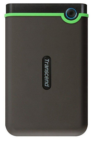 Внешний портативный жесткий диск Transcend StoreJet 25M3S,  2 TB, Iron Gray (TS2TSJ25M3S)