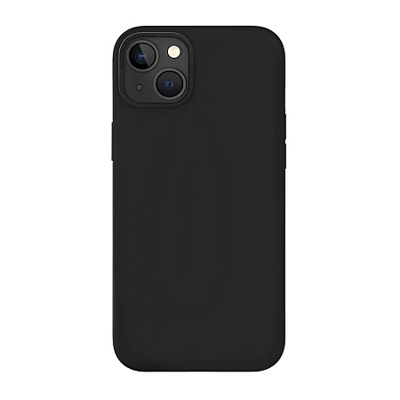 Uniq Case Liquid Silicone Lino Midnight for iPhone 14, Black