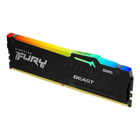 Оперативная память Kingston FURY Beast RGB, DDR5 SDRAM, 6000 МГц, 8 ГБ, KF560C36BBEA-8,процессоры ,оперативная память, ssd, M2, hdd, кейсы